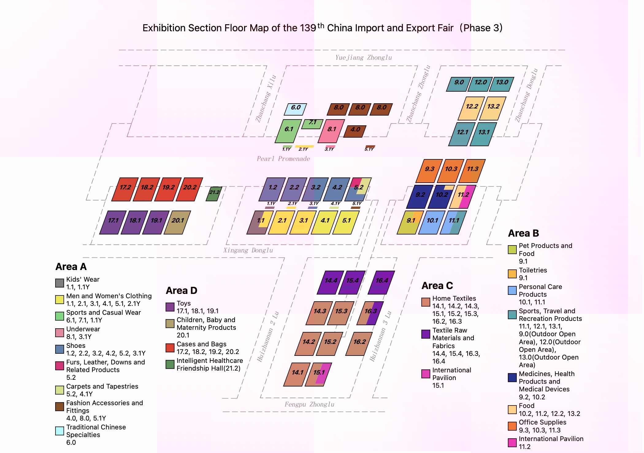 Canton Fair Phase 3 floor plan